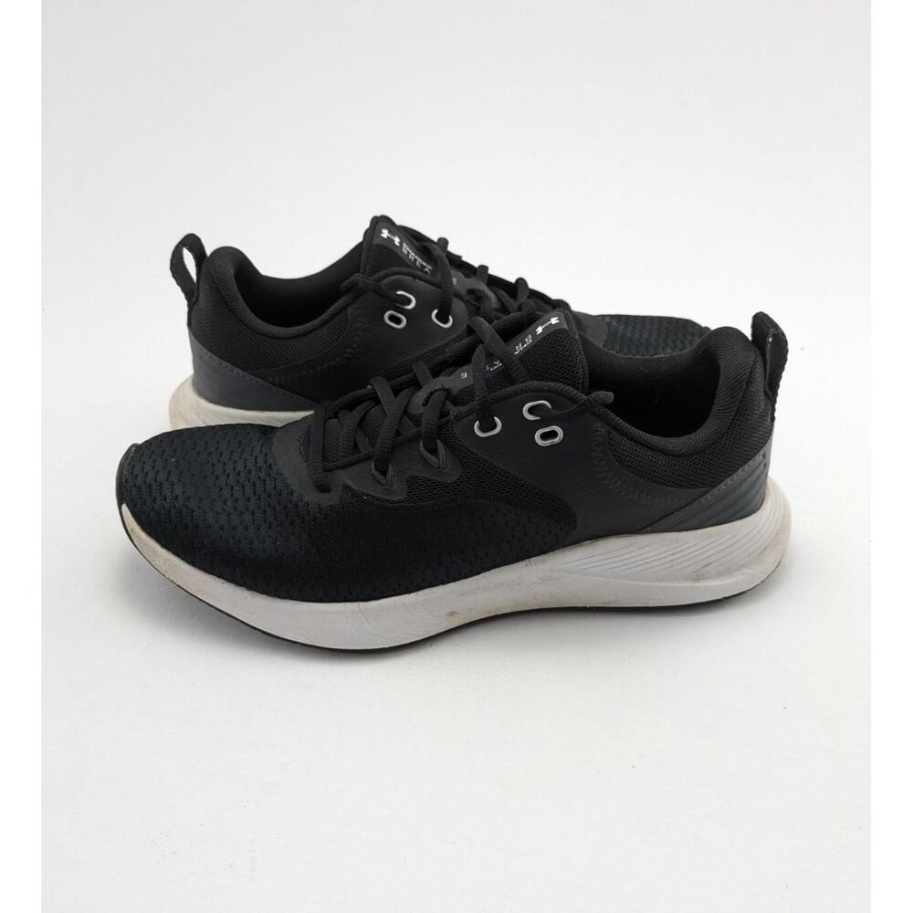 Womens Under Armour Charged Breathe Black Running Shoes 3023705-001 Size 9
